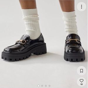 Urban outfitter Lug sole loafers